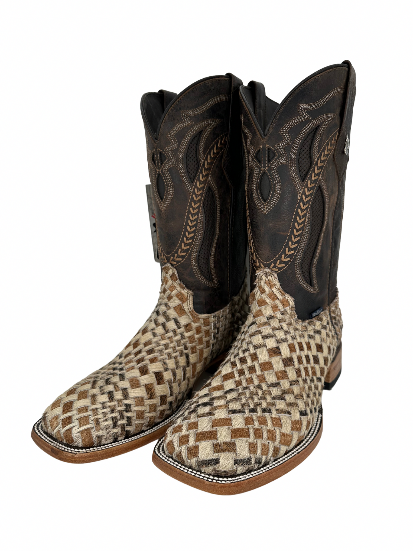 Rock'em Men's Petatillo Cow Hair Boots Size 9.5 *AS SEEN ON IMAGE*