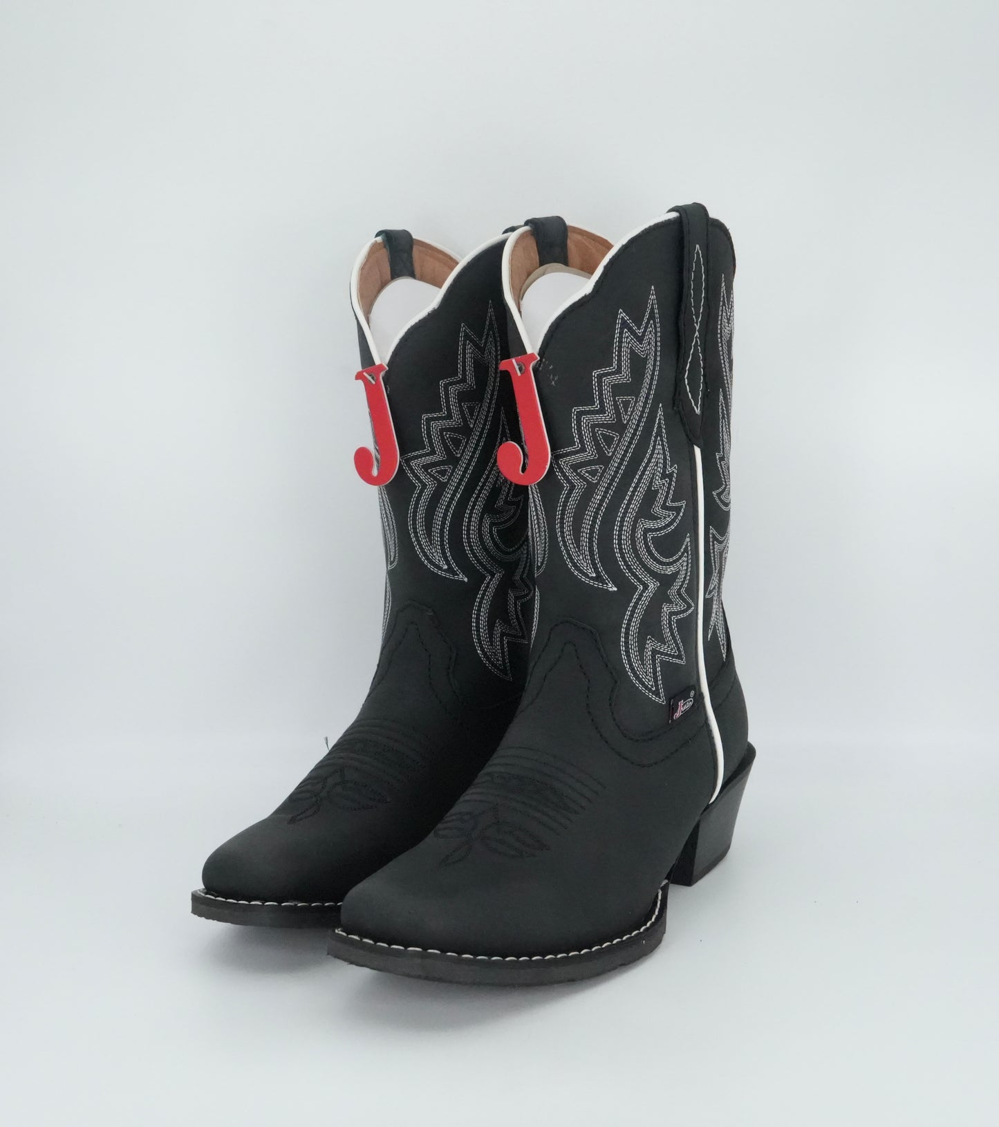 Justin Women's Dezi Medium Square Toe Boot - Black