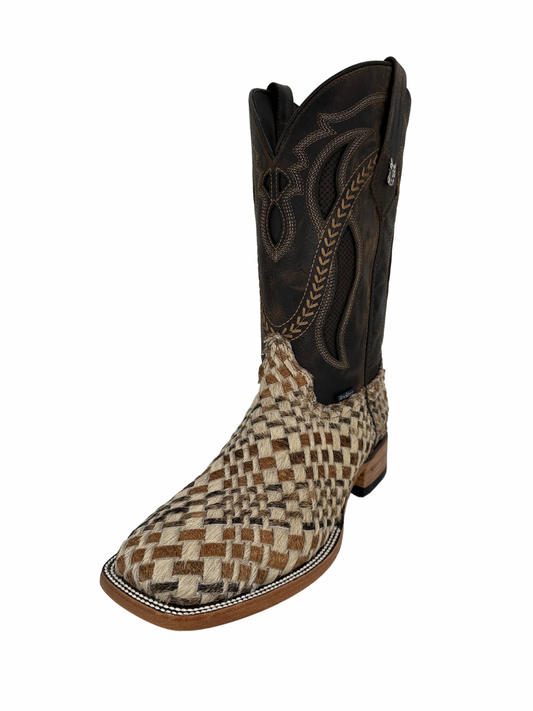 Rock'em Men's Petatillo Cow Hair Boots Size 9.5 *AS SEEN ON IMAGE*