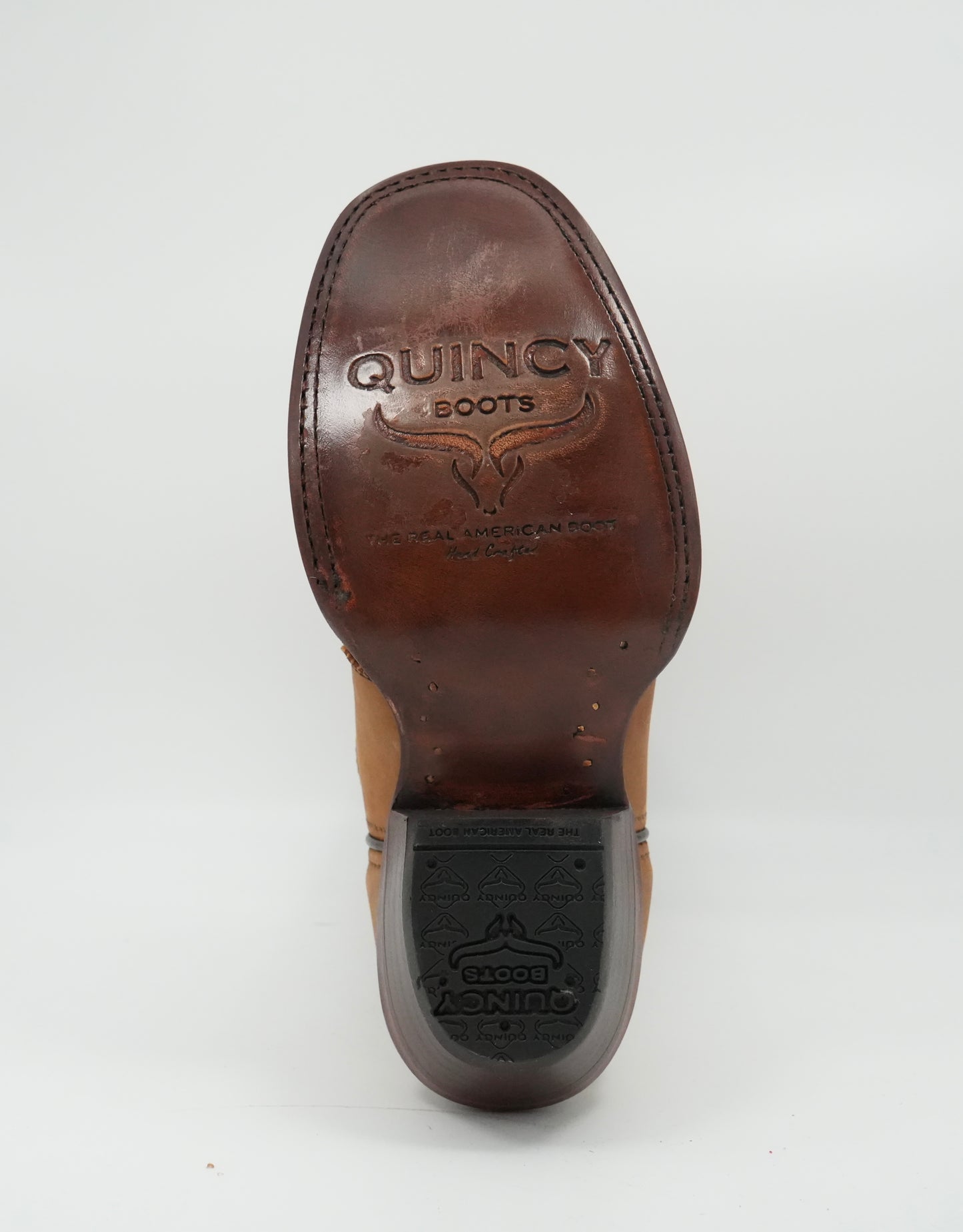 Quincy Women's Embroidered Crazy Honey Square Toe Boot