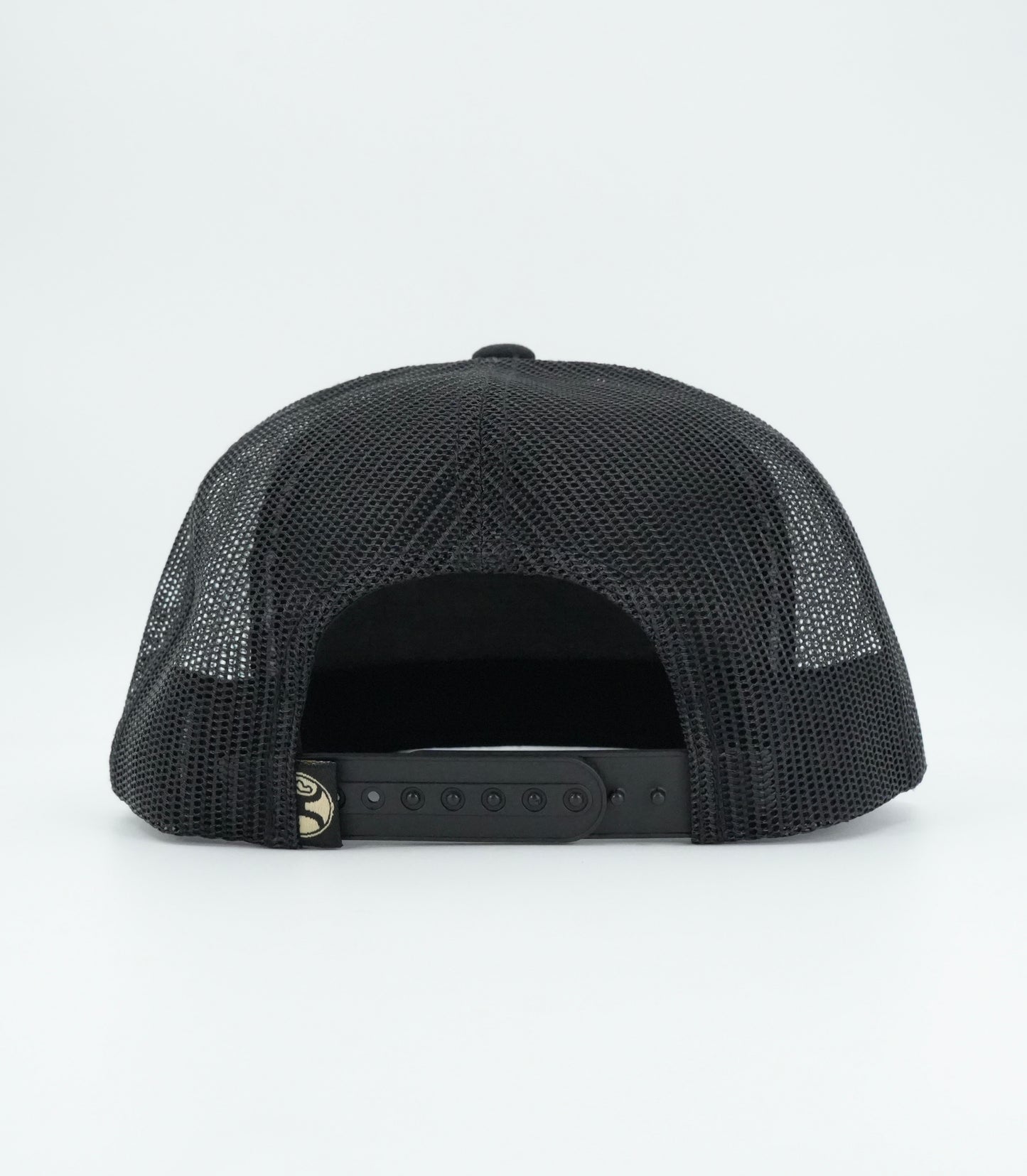Hooey Trip Black With Tan & Brown Leather Patch Cap