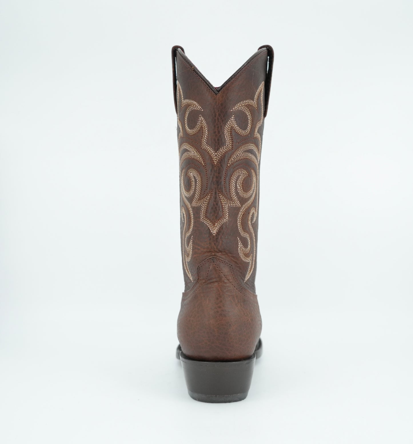 Los Altos Women's Walnut Full Grain Oval Toe Boot