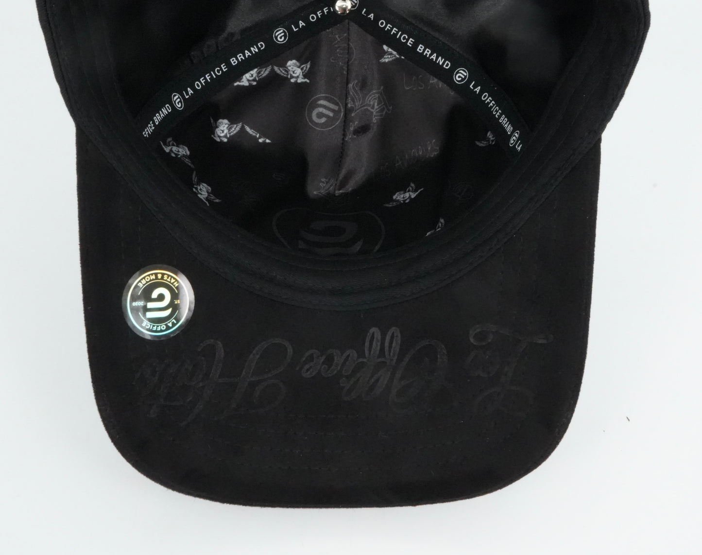LA Office Hats Los Angeles Black Cap