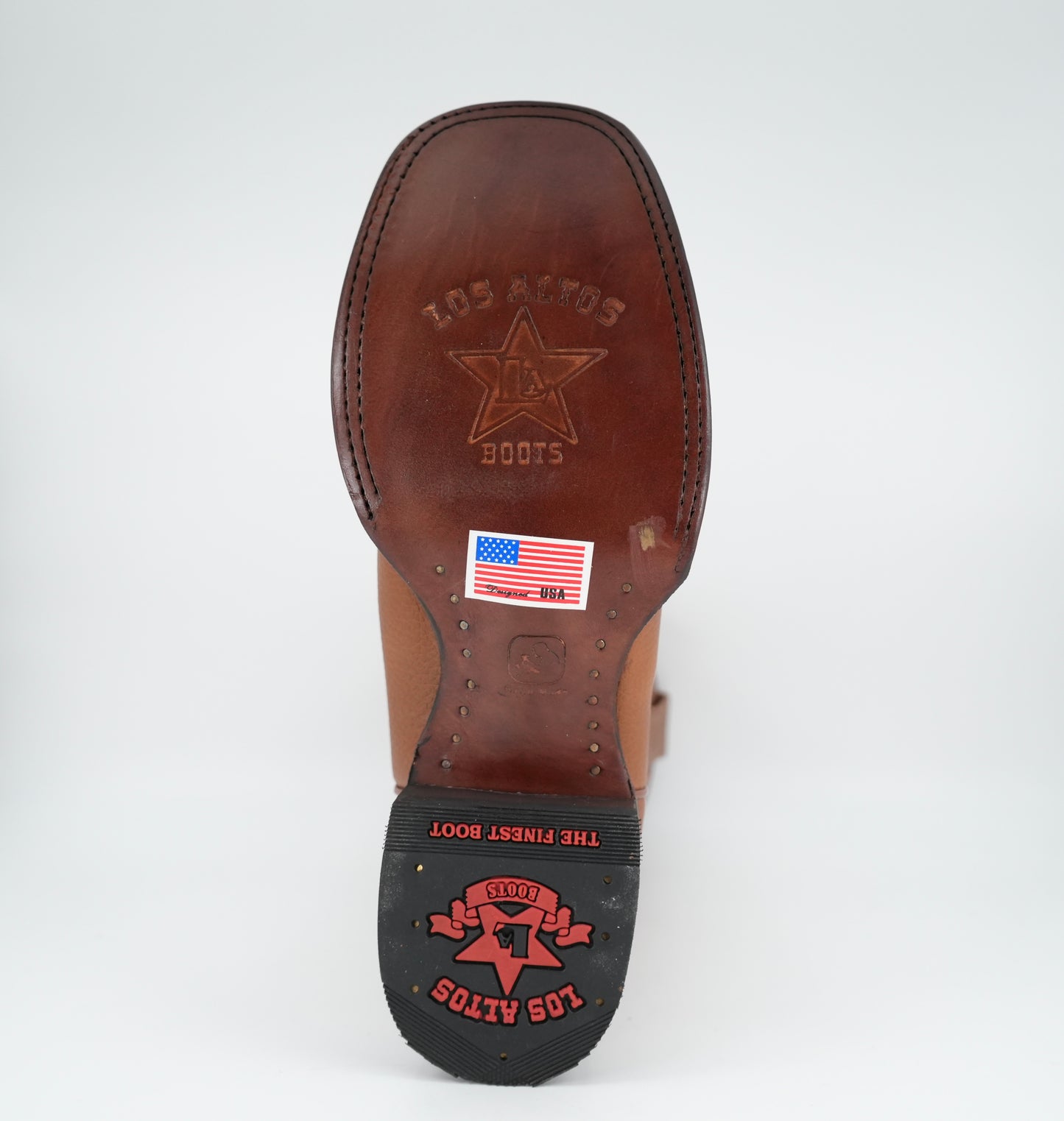 Los Altos Men's Grisly Honey Wide Square Toe Boot
