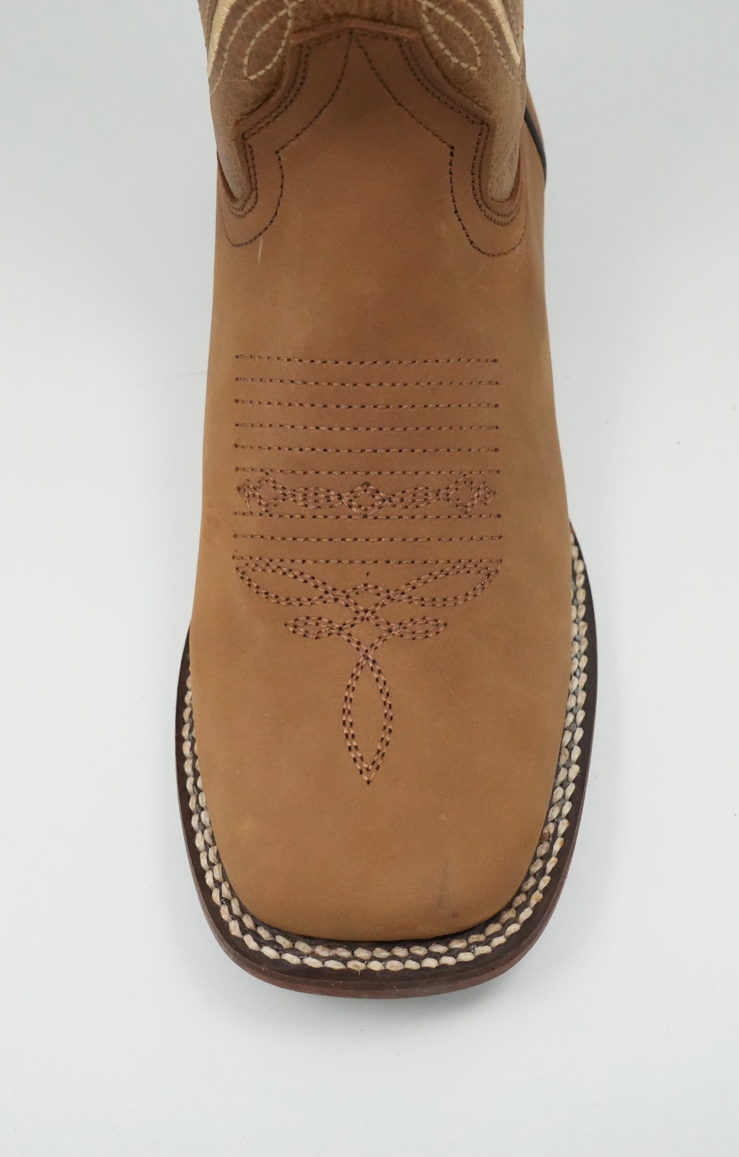 Quincy Women's Old Crazy Tan Wide Square Toe Boot