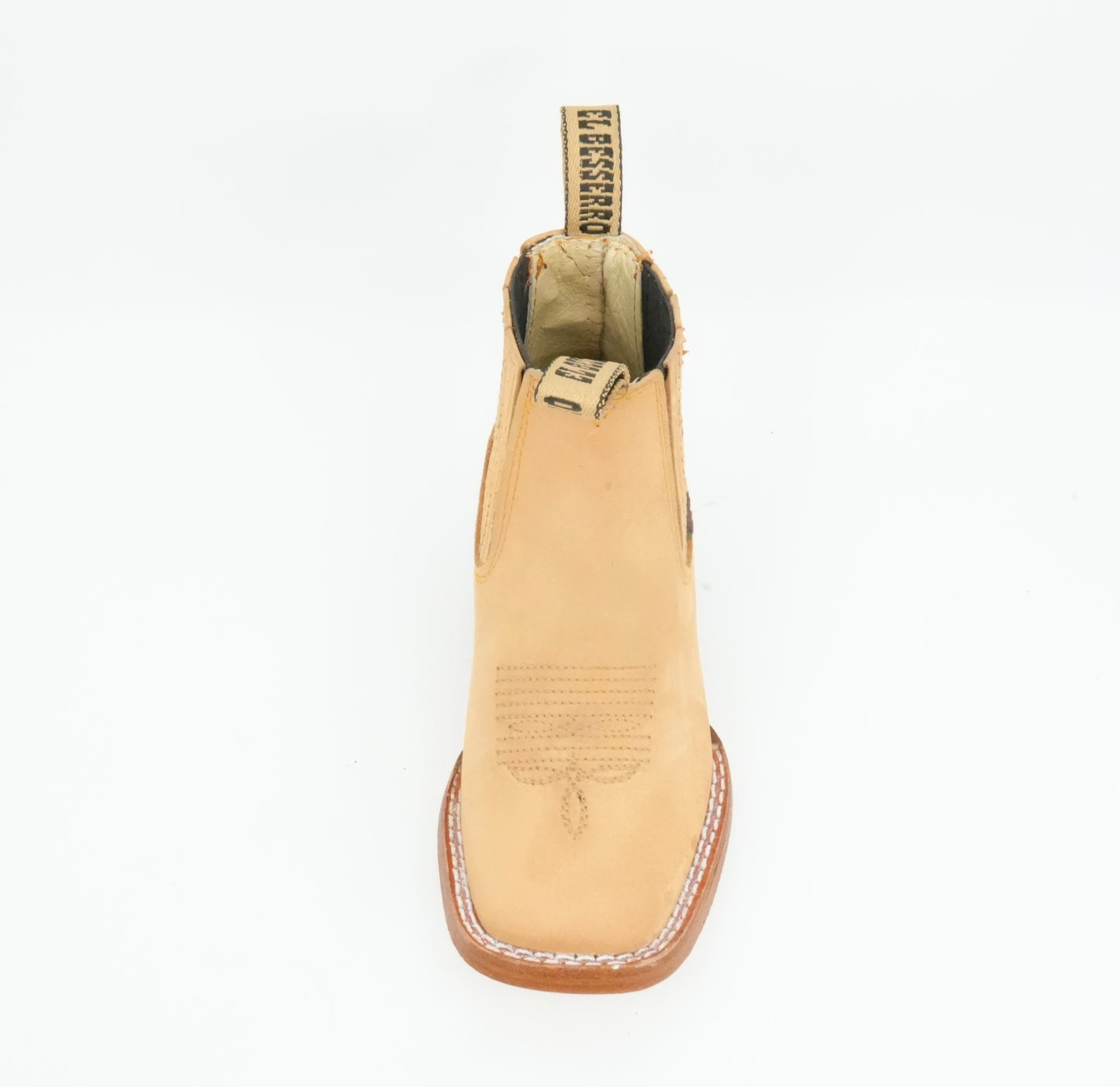 Besserro Kid's Nobuck Honey Short Boot