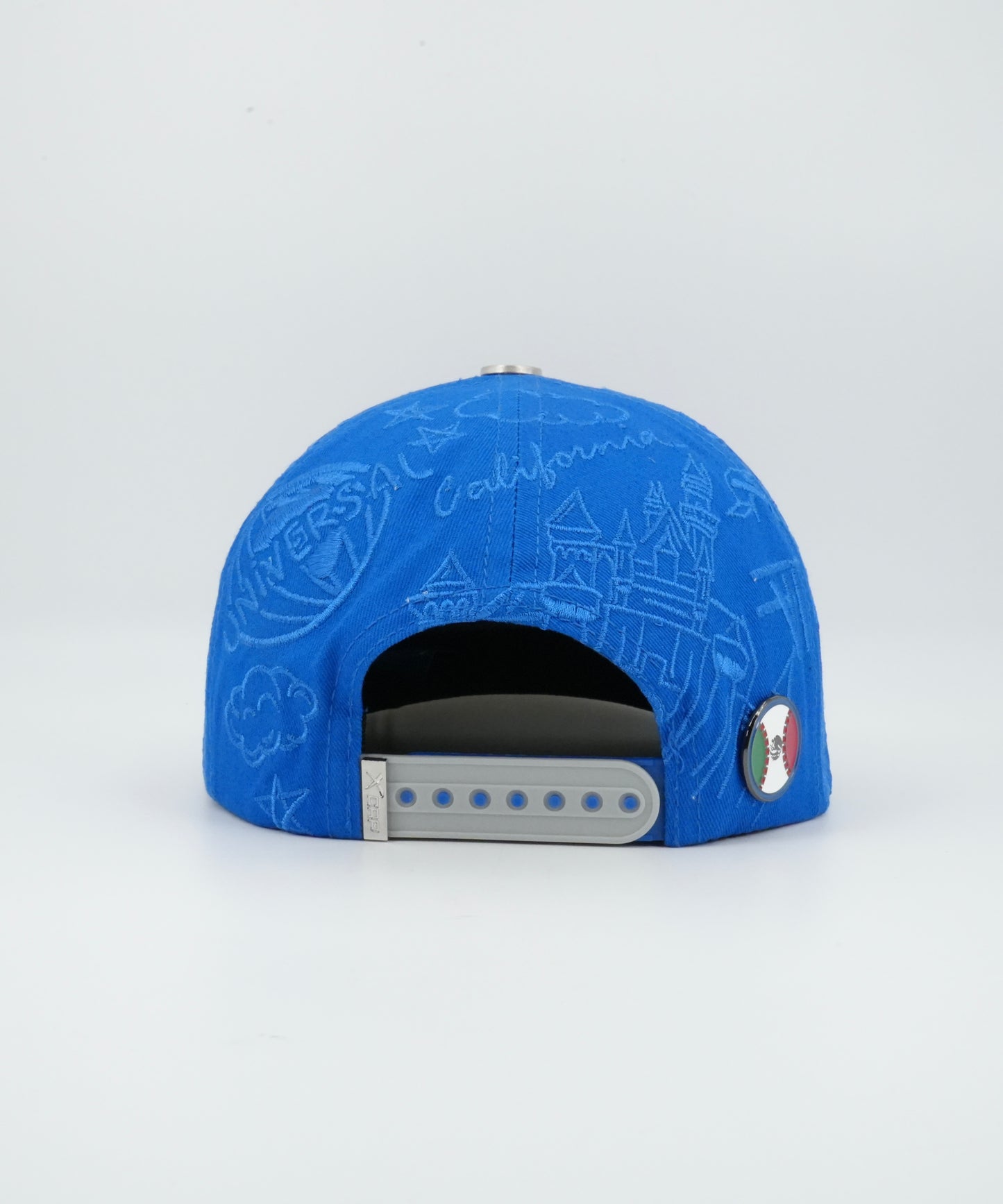 XCap LA X Mexicans Graphic Design Baseball Cap Blue