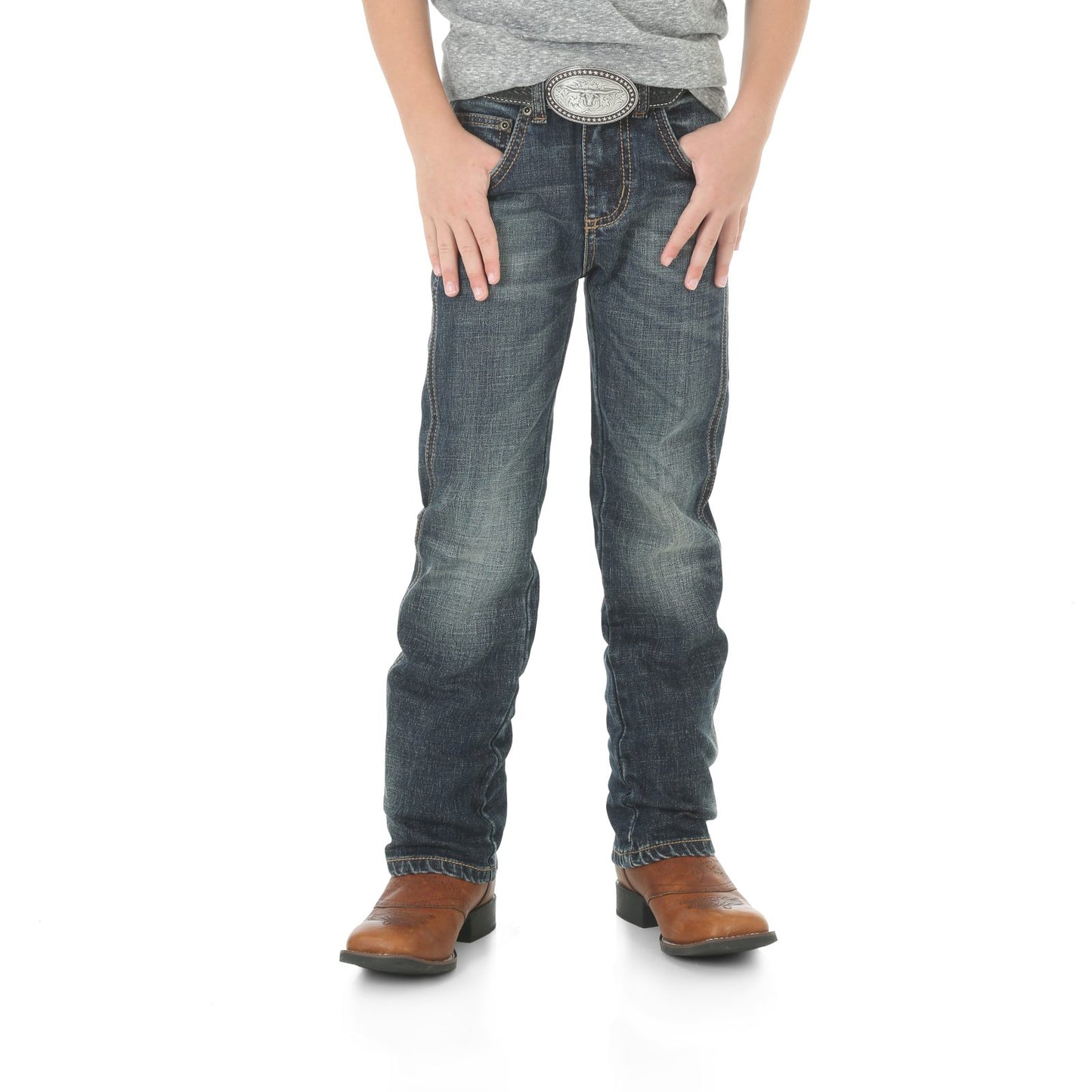 Vaqueros rectos ajustados Wrangler Retro Bozeman para niño (8-20)