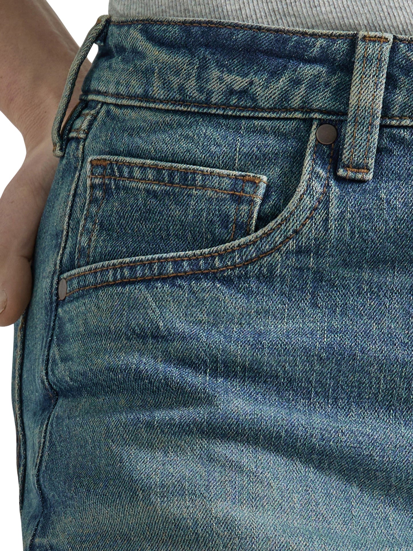 Wrangler Retro Women's Bailey 5" Medium Blue Denim Short