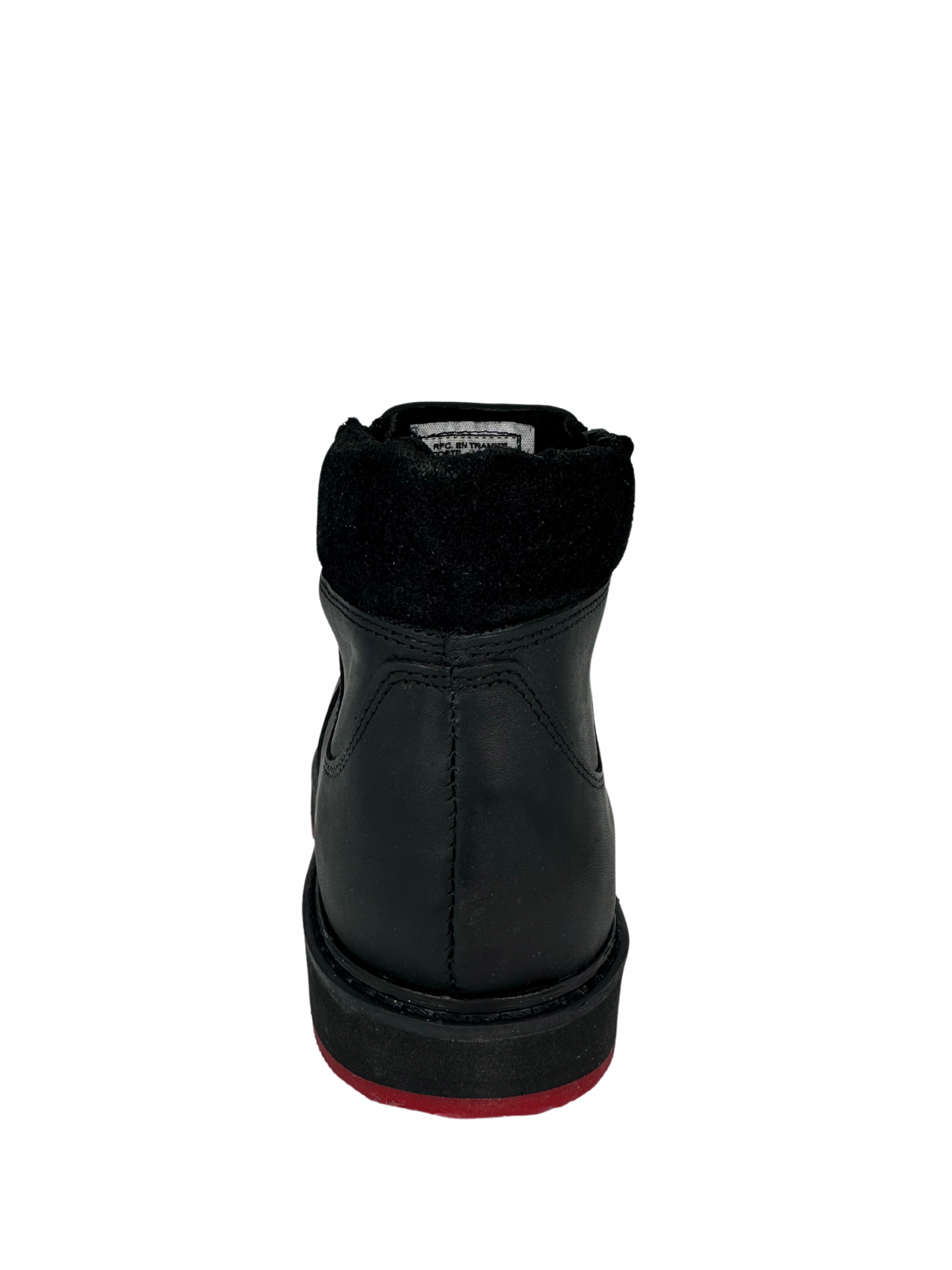 Rock'em Men’s Francia Red Bottom Short Boots Petatillo Black