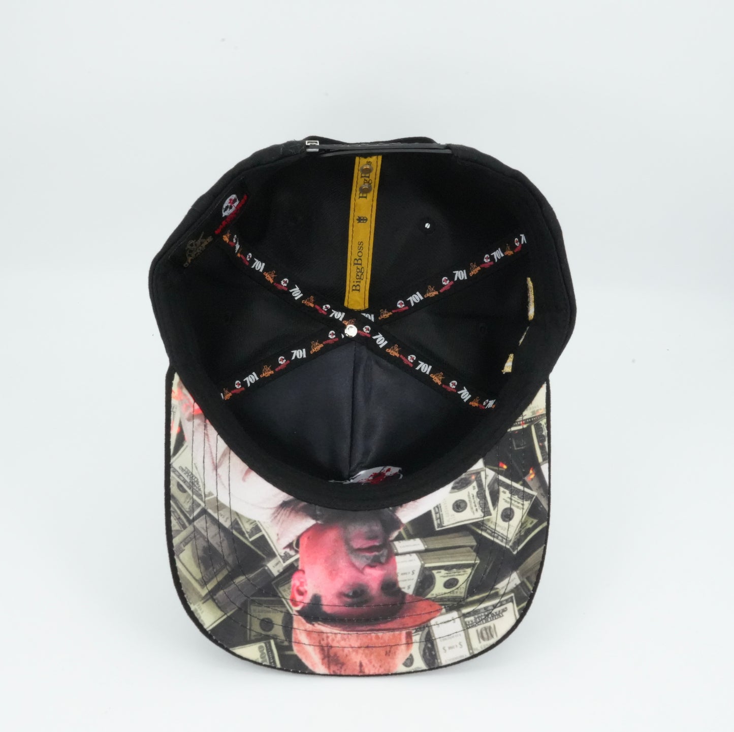 Bigg Boss Chapo 701 Black and Gold Cap