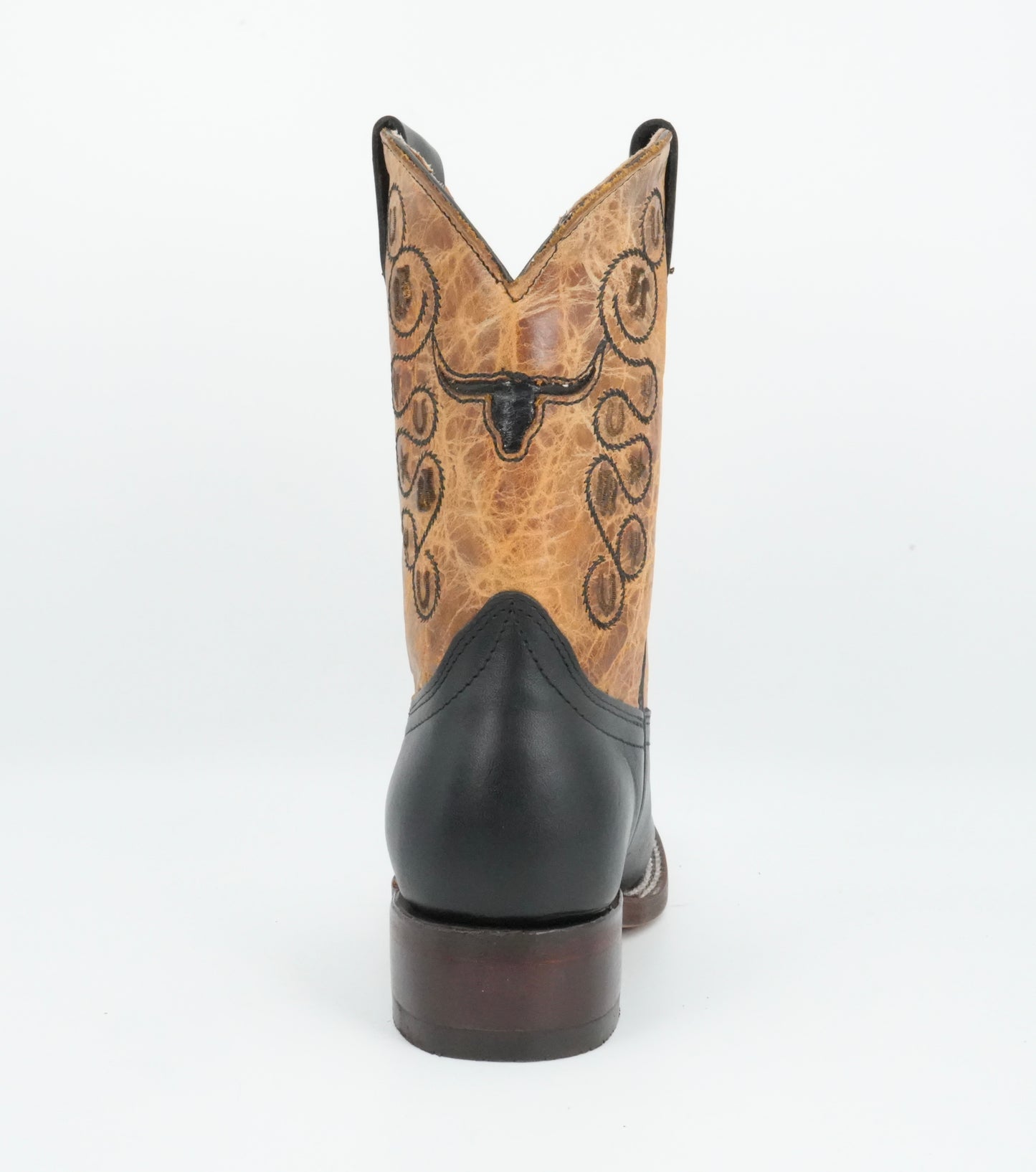 A&A Little Kid's Black Orix Leather Boot