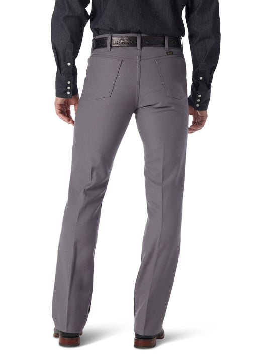 Wrangler Men's Wrancher Dress Jean Gray