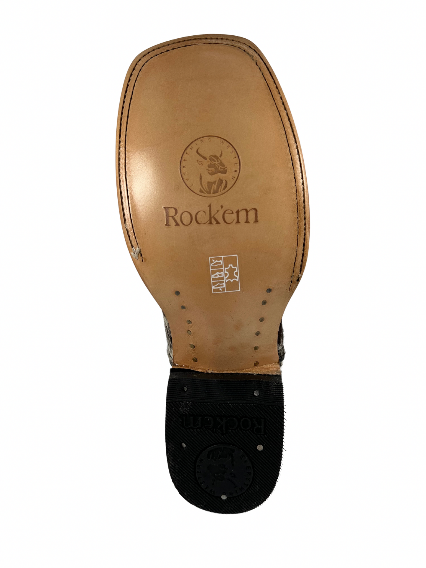 Rock'em Women's Cow Hair Boots Size: 8.5 *AS SEEN ON IMAGE*