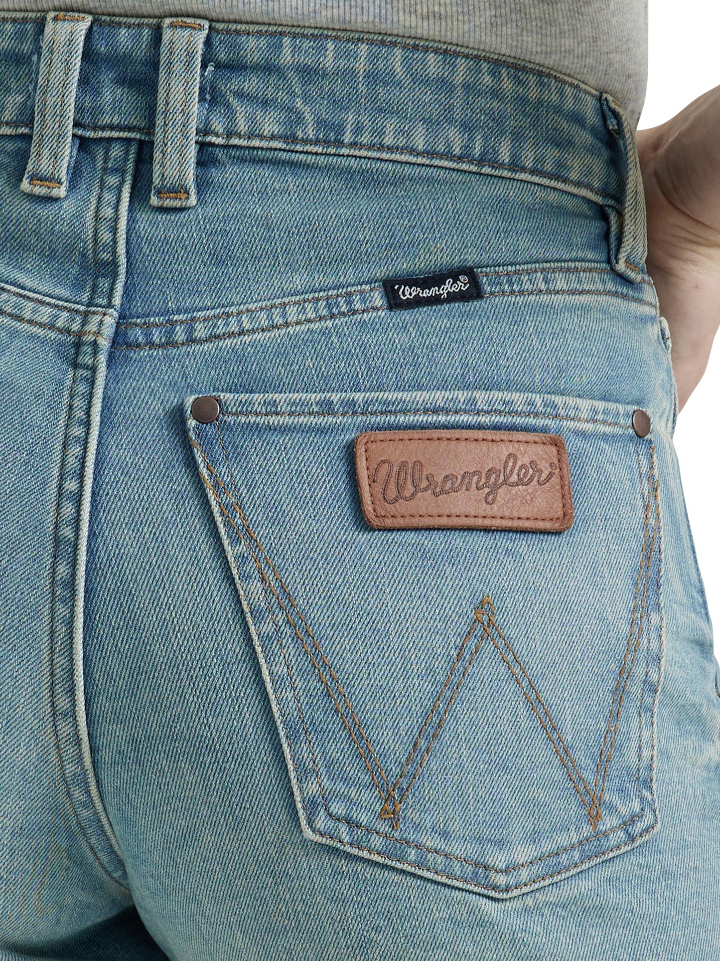 Wrangler Retro Women's Bailey 3" Light Blue Denim Short