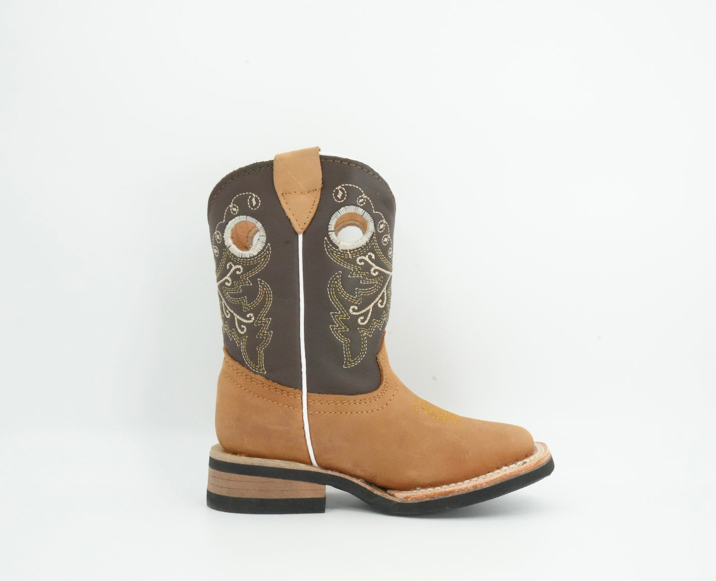 Black Stone Kid's Crazy Tang Square Toe Boot