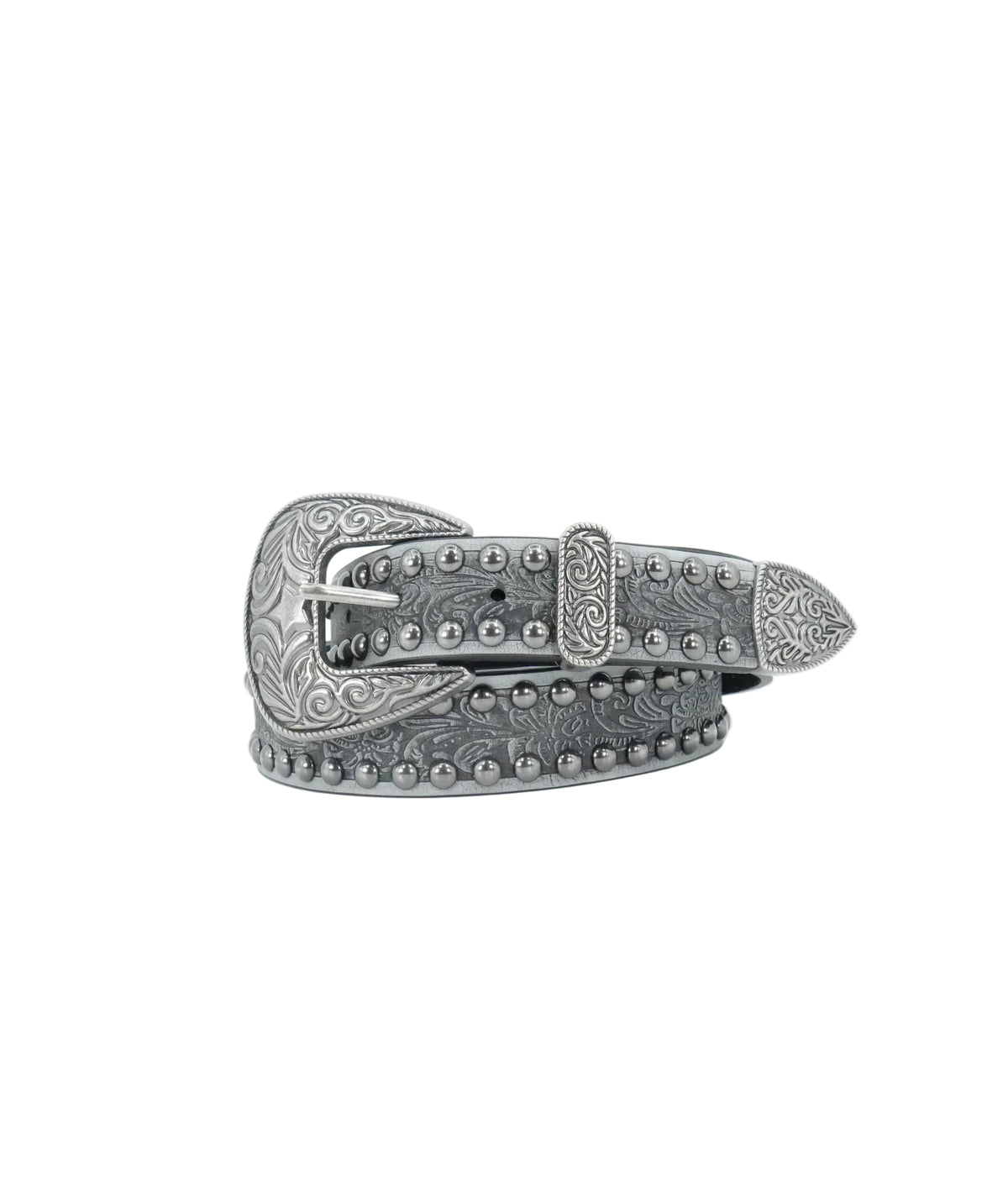 Nomad Women's Embroidered Belt - Black