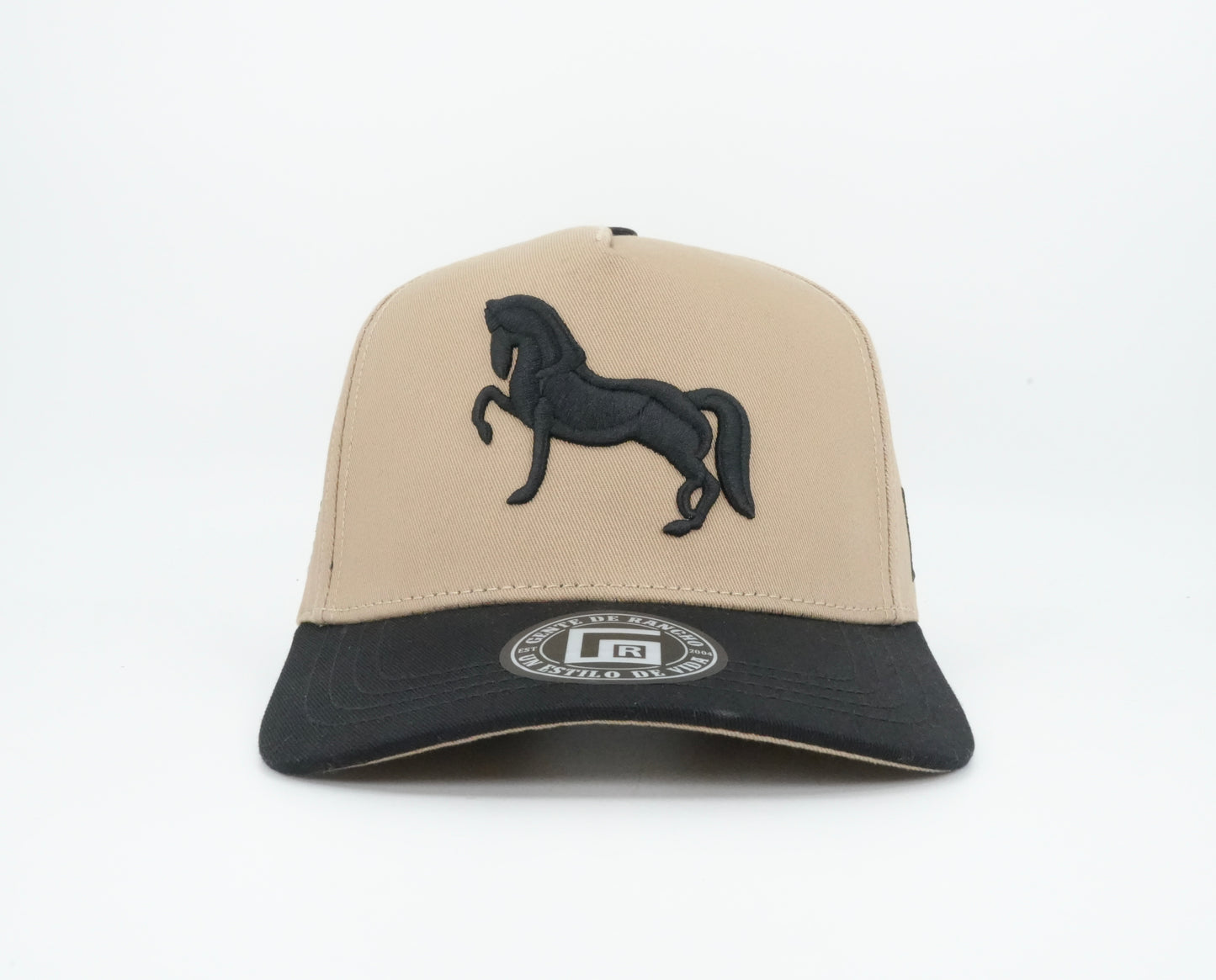 Gente De Rancho Caballo Frison Khaki and Black Cap