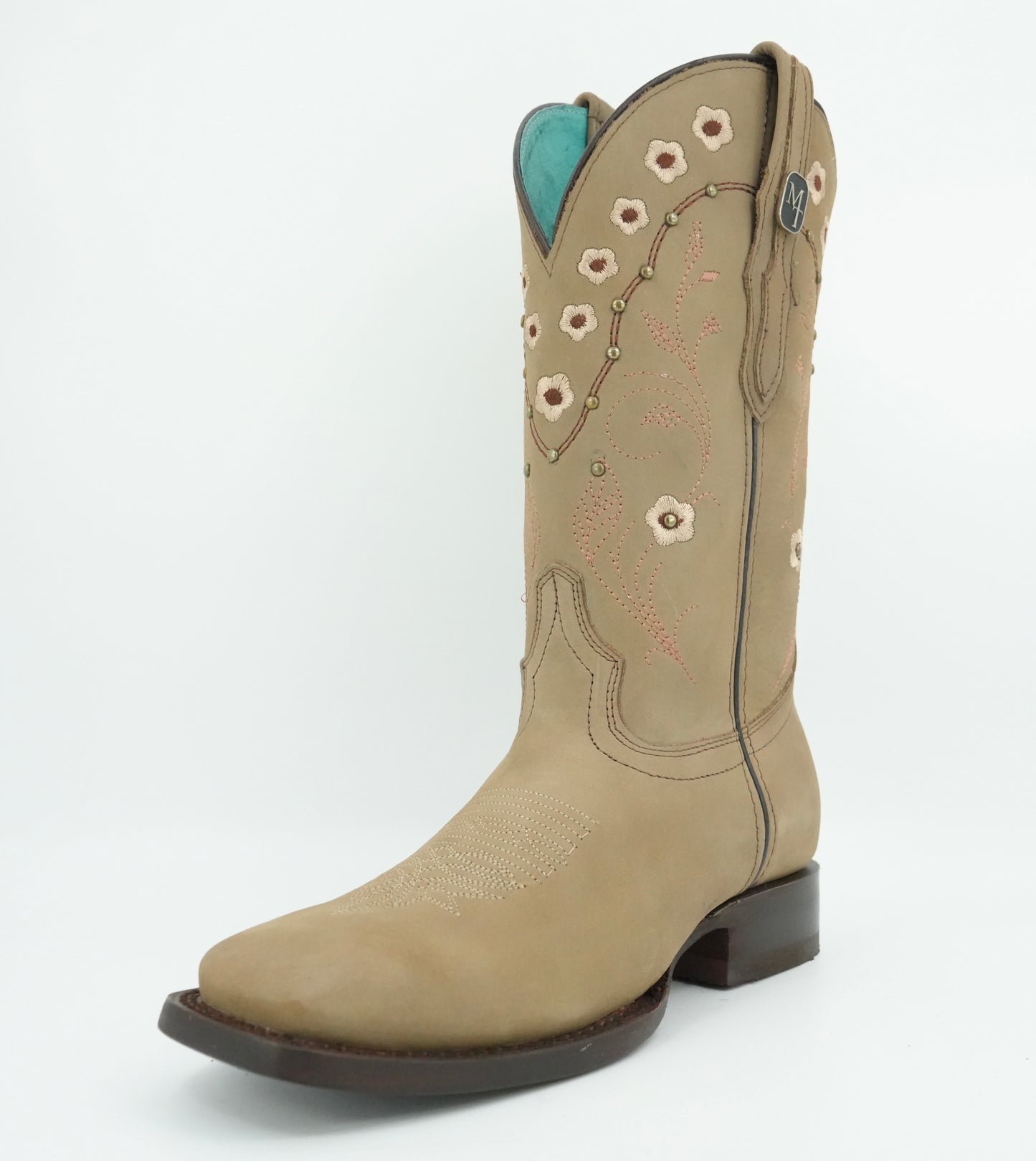 Montero Boots Women’s Arena Nobuck Wide Square Toe Boot