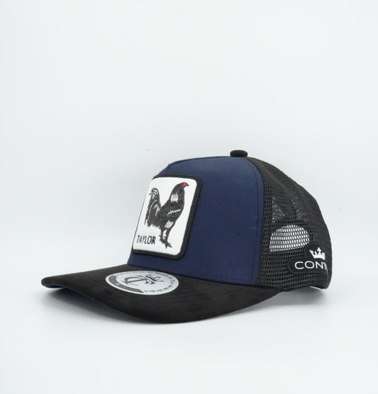 Contti Rooster Taylor Patch Blue Cap
