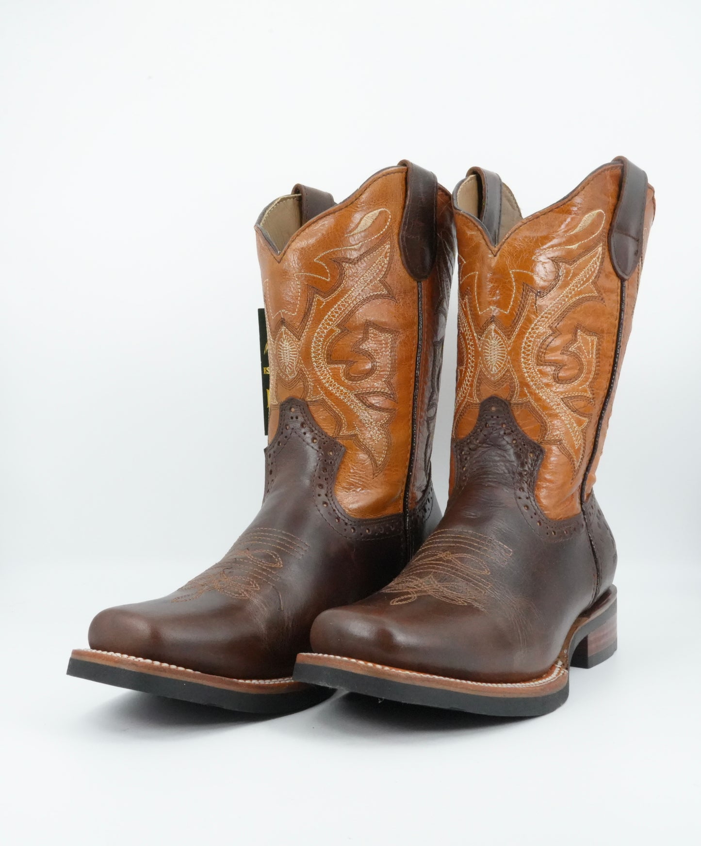 Golden Boots Men's Grasso Tang Wide Square Toe Boot