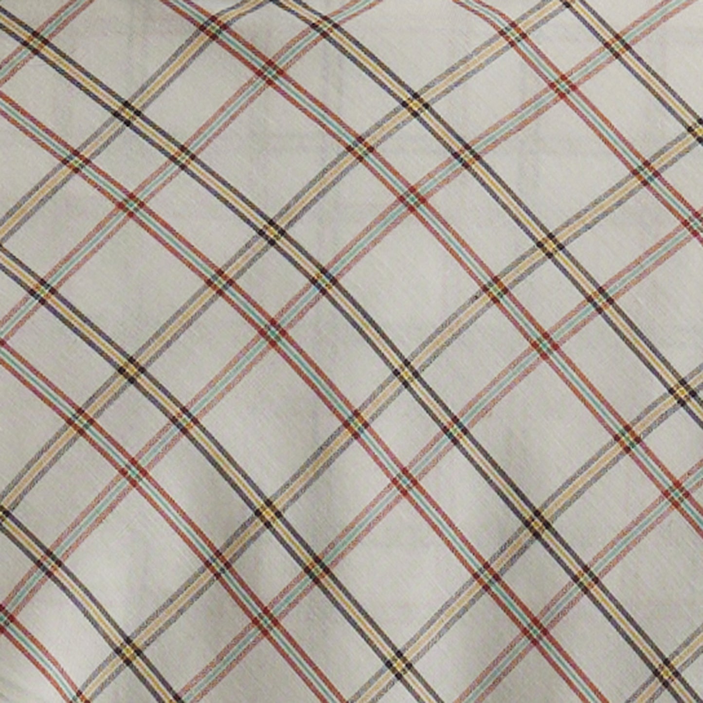 Wrangler Retro Cream Plaid Western Snap Short Sleeve Shirt