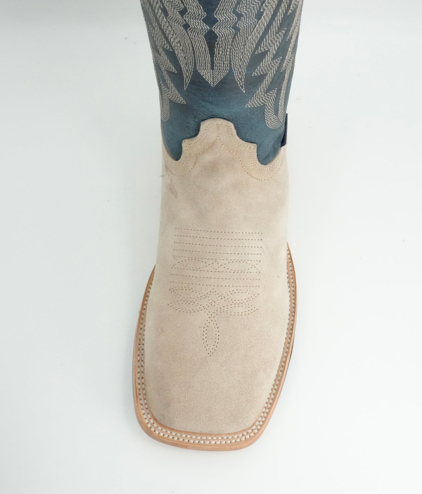 Rock'em Men's Roughout Sand Wide Square Toe Boot