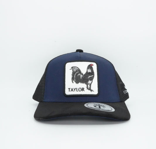 Contti Rooster Taylor Patch Blue Cap
