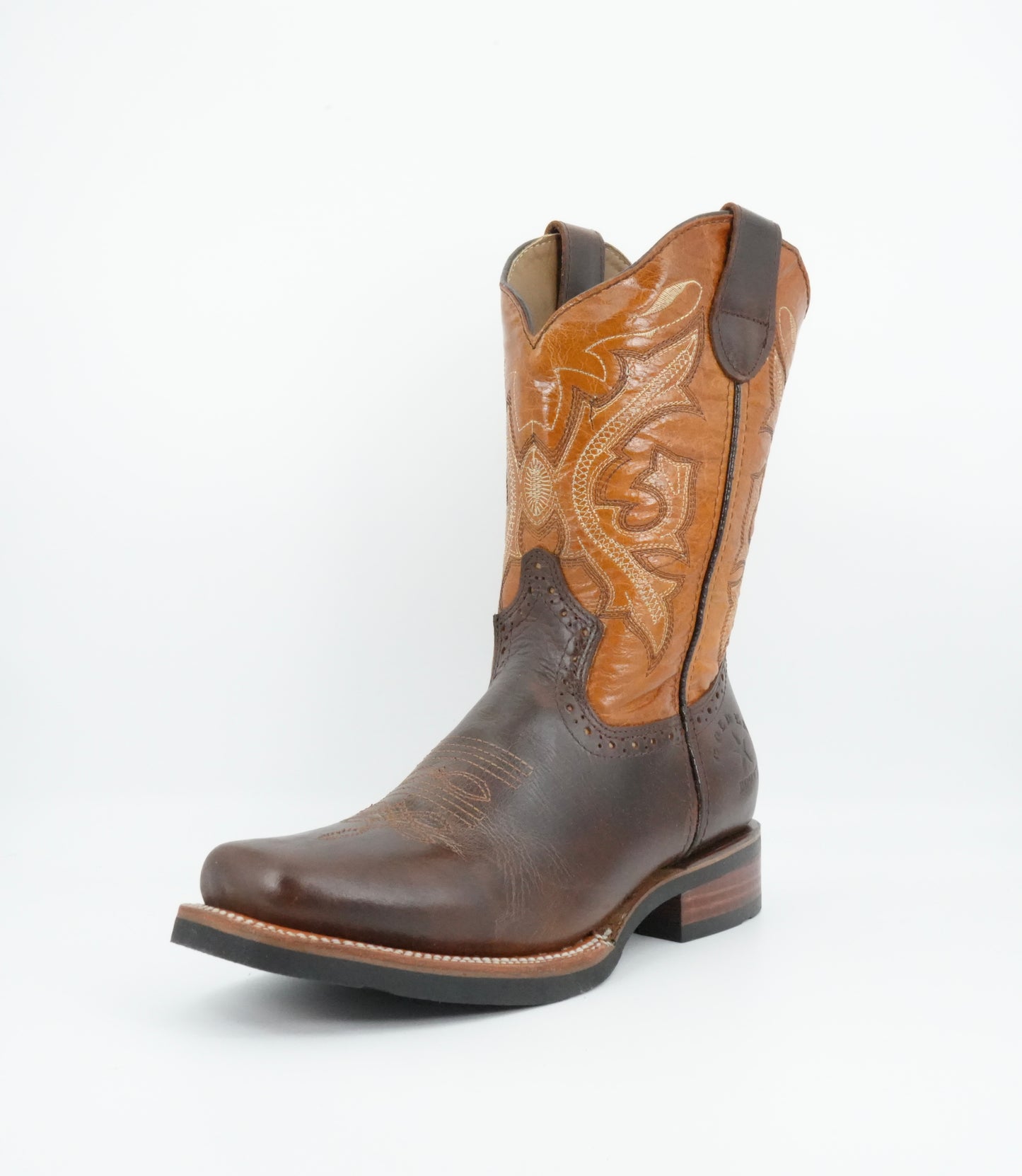 Golden Boots Men's Grasso Tang Wide Square Toe Boot