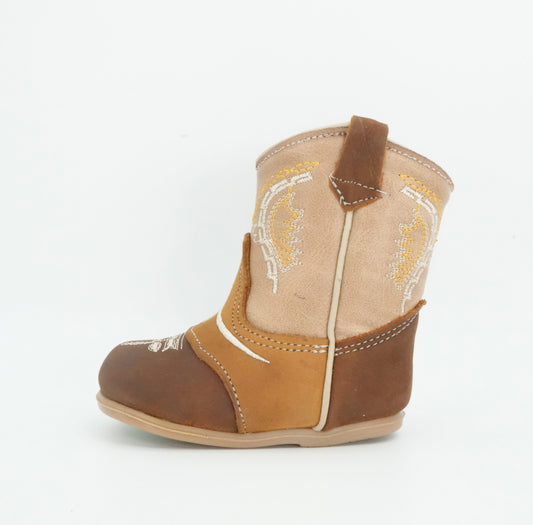 Quincy Infant / Toddler Crazy Tang-Brown Boot