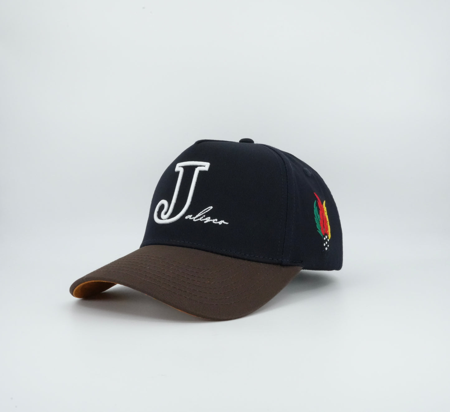 45 Letter Trucker Cap Navy-Chocolate