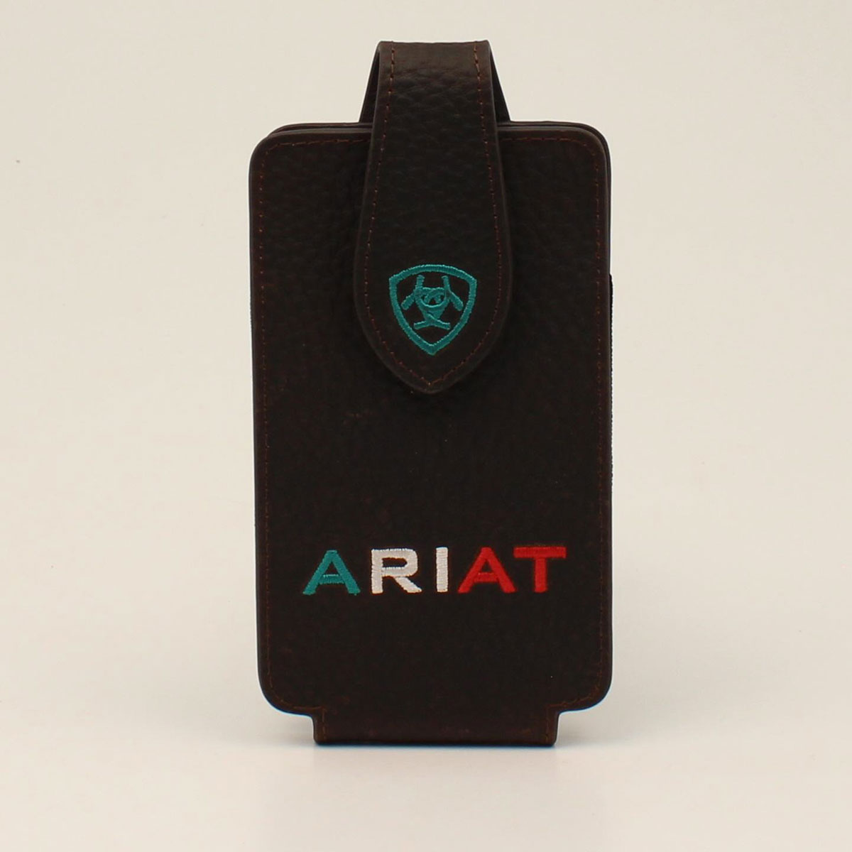Funda para celular grande con logo de Ariat México