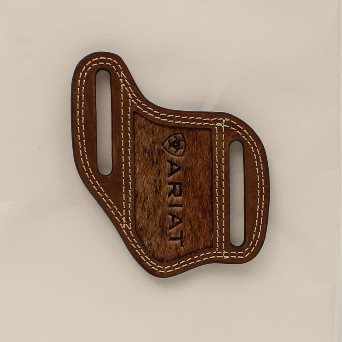 Funda para cuchillo Ariat de piel de vacuno