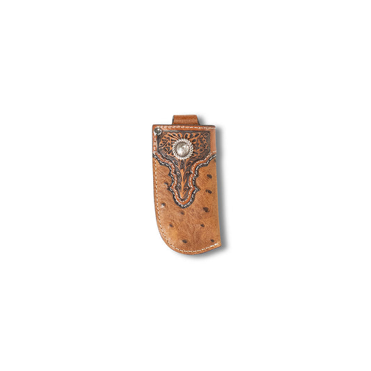Ariat Imitation Ostrich Knife Sheath