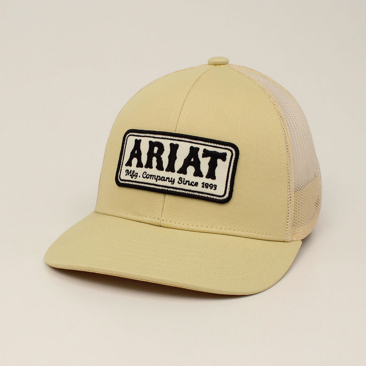 Gorra Ariat Logo Amarillo Pastel