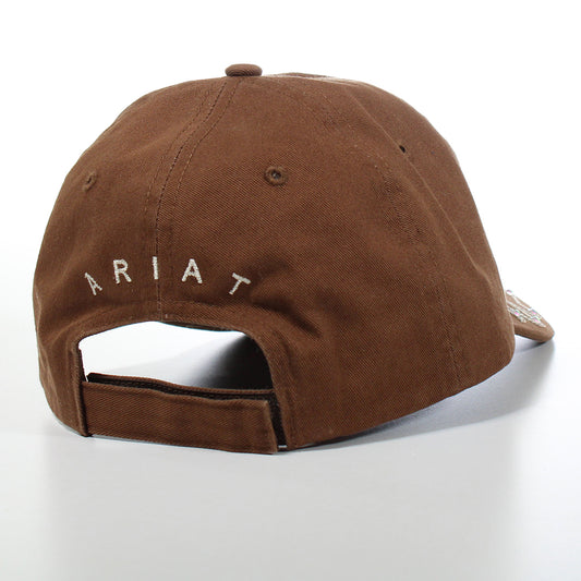 Ariat Brown Logo Cap