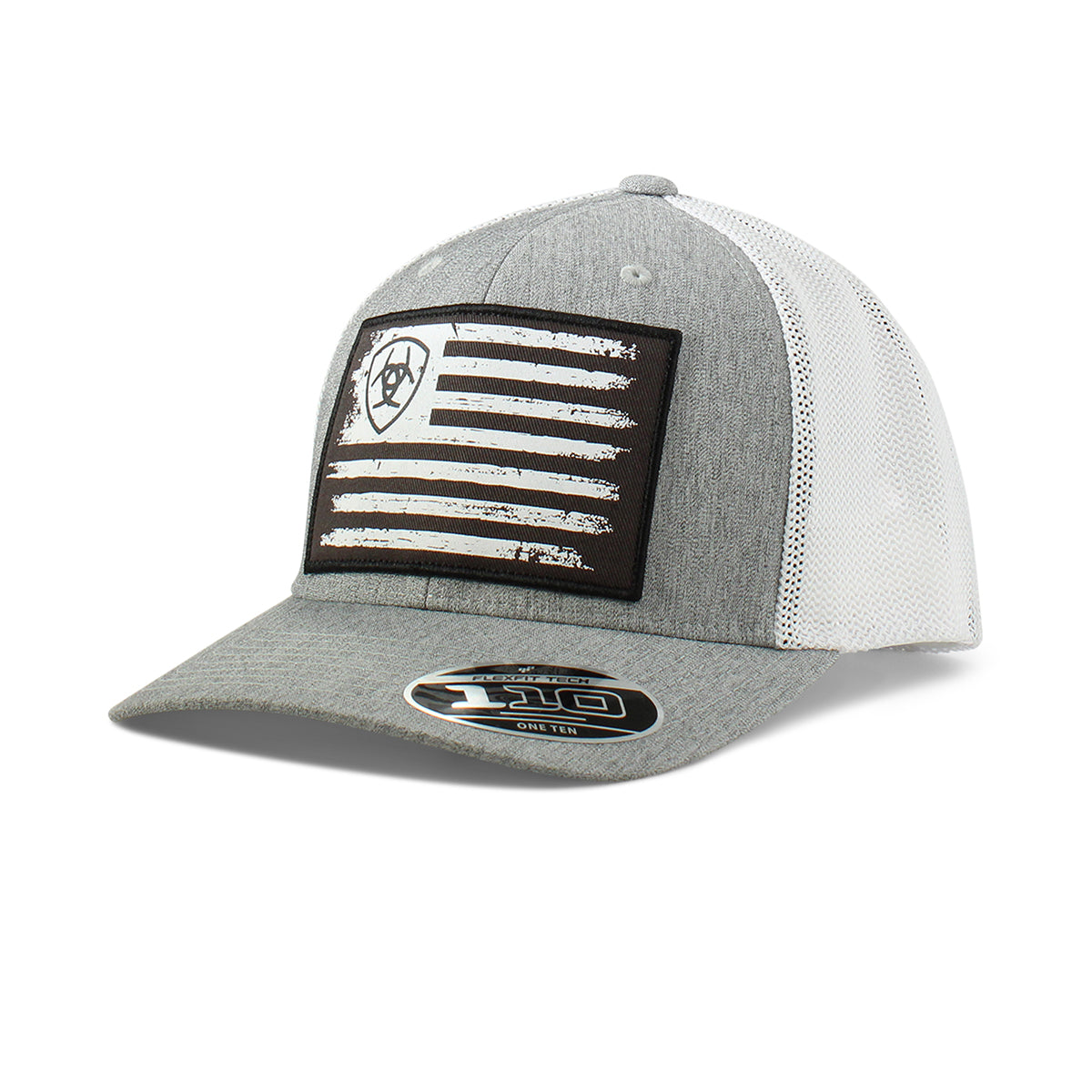 Gorra Ariat Flag Logo Gris