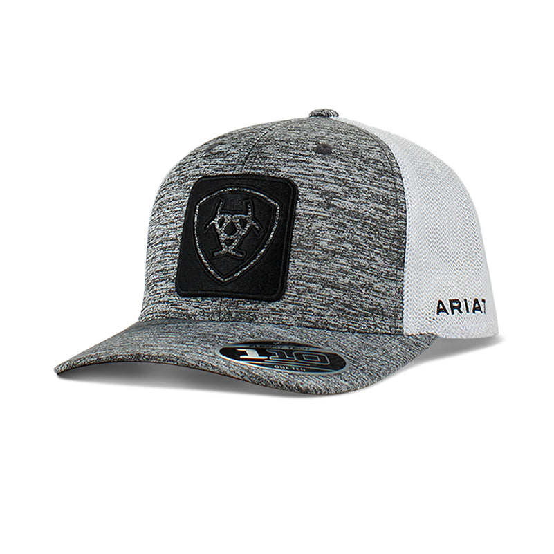 Ariat Logo Heather Grey/Black Cap