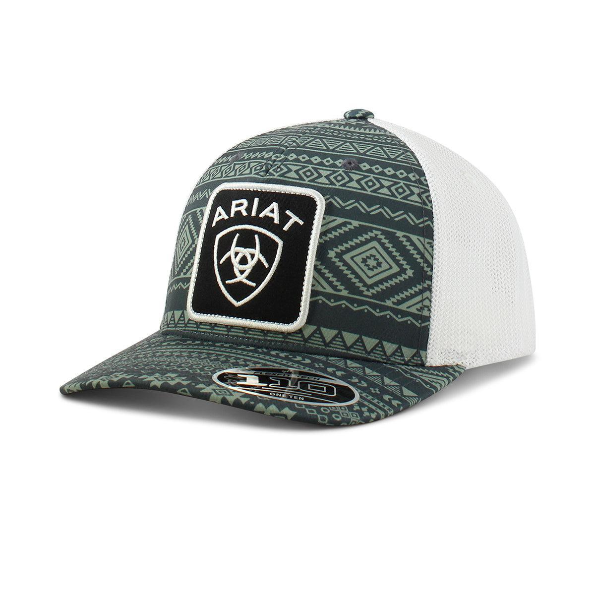 Ariat Tribal Logo Patch Gray Cap