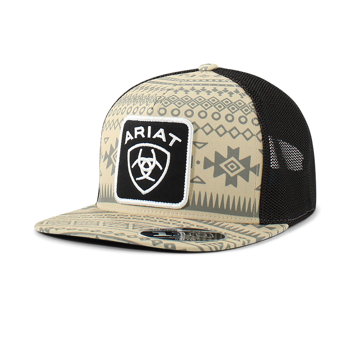 Ariat Logo Tribal Tan Cap