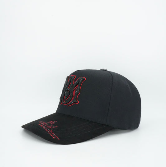 Bigg Boss Bling AM Estrellas Black/Red Cap