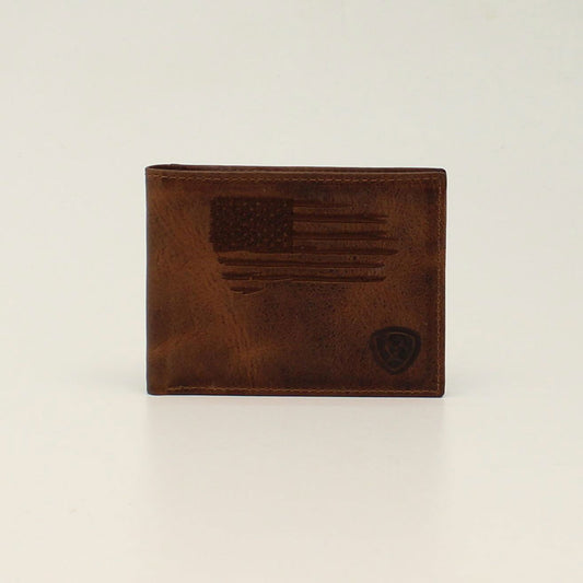 Ariat Flag Bi-Fold Wallet