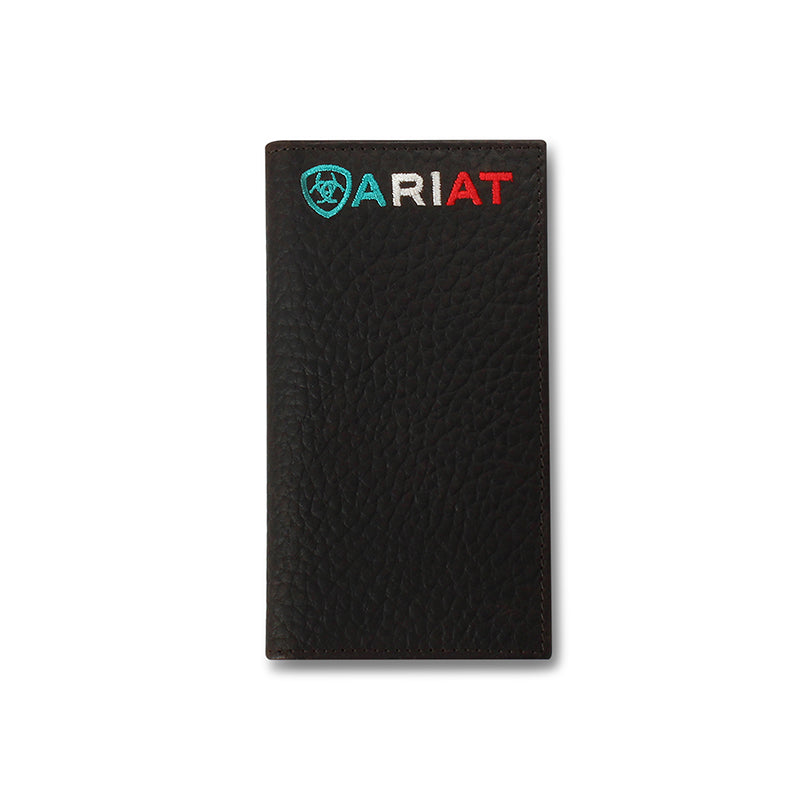 Ariat Mexico Logo Leather Rodeo Wallet