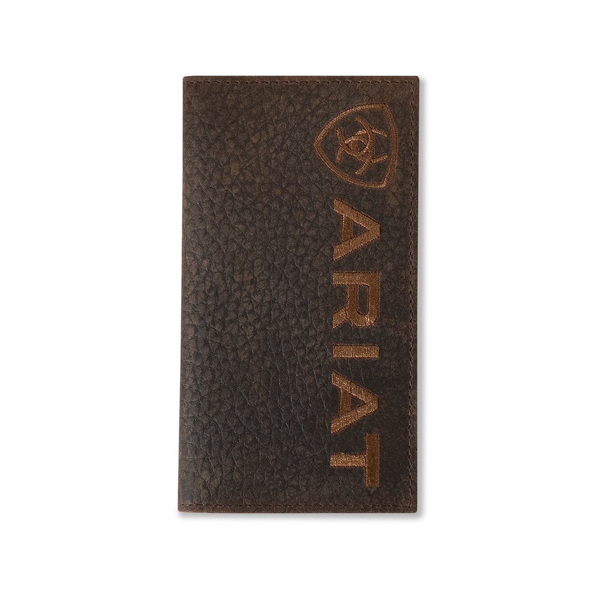 Ariat Brown Logo Rodeo Wallet