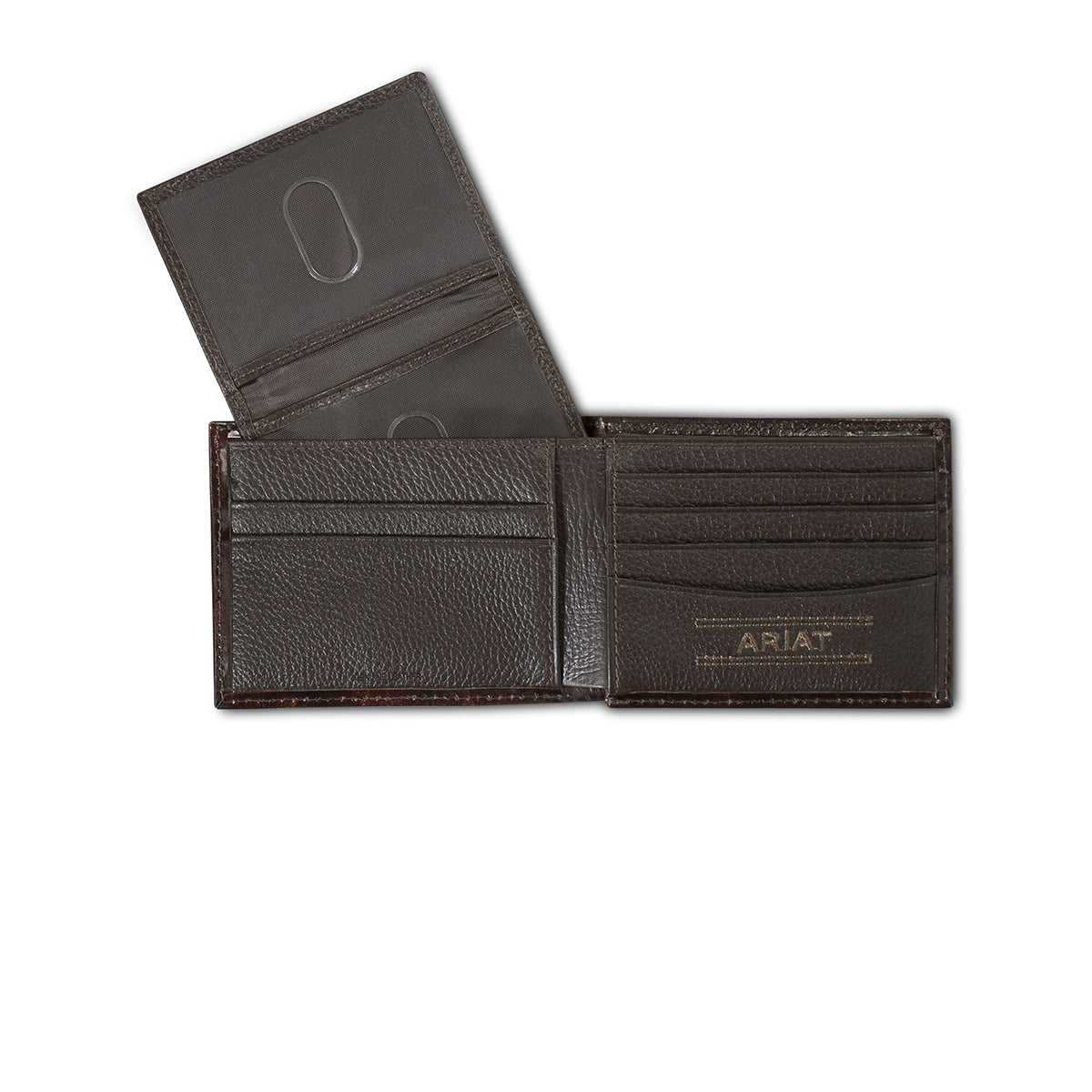 Cartera plegable con bordado de hojas y flores Ariat