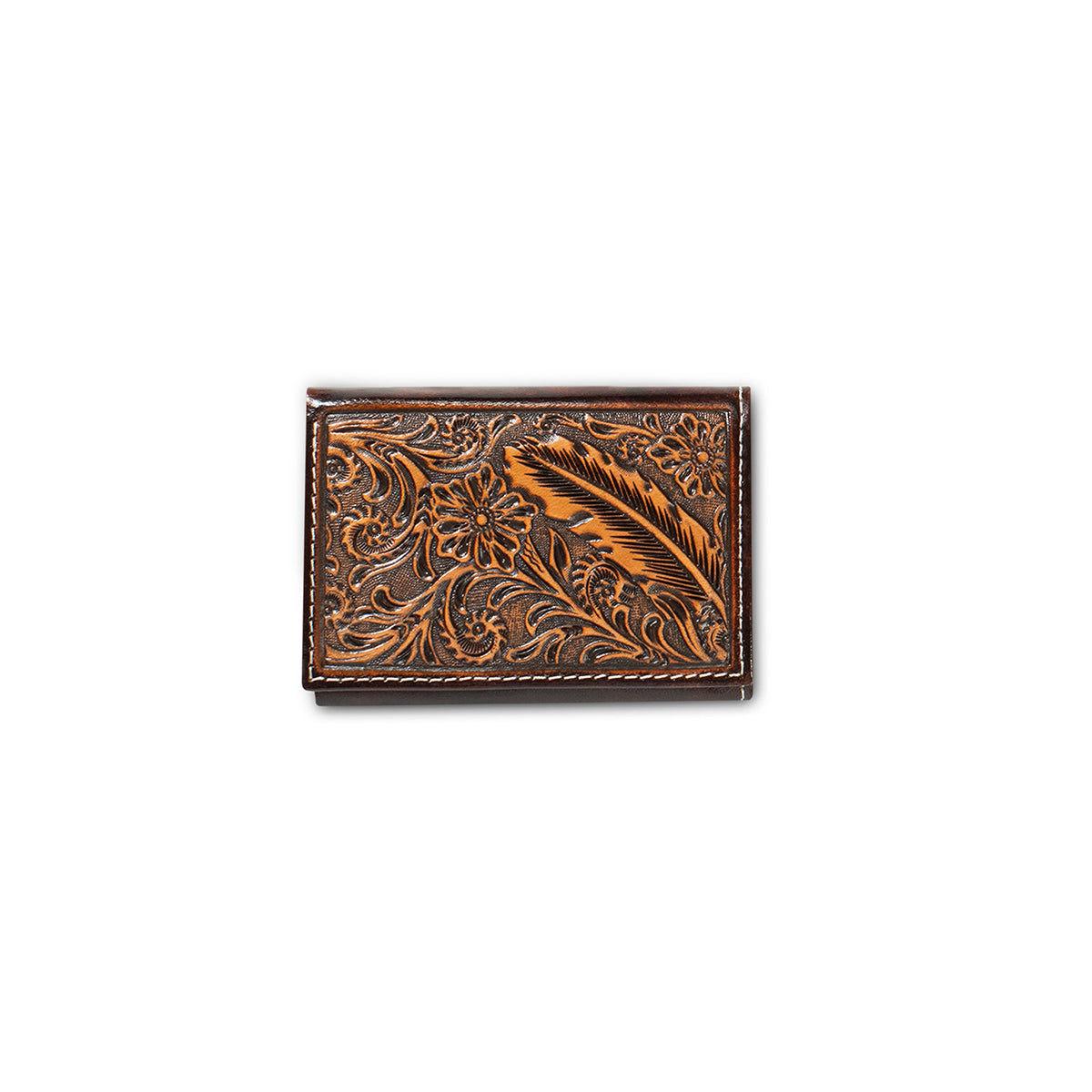 Ariat Embossed Tri-Fold Wallet
