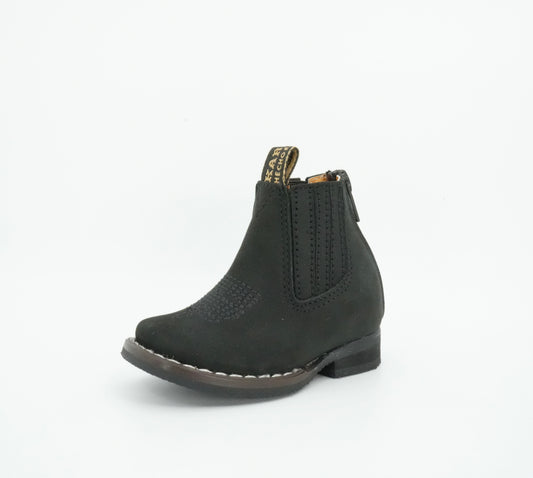 Karmoni Kid’s Crazy Black Short Boot