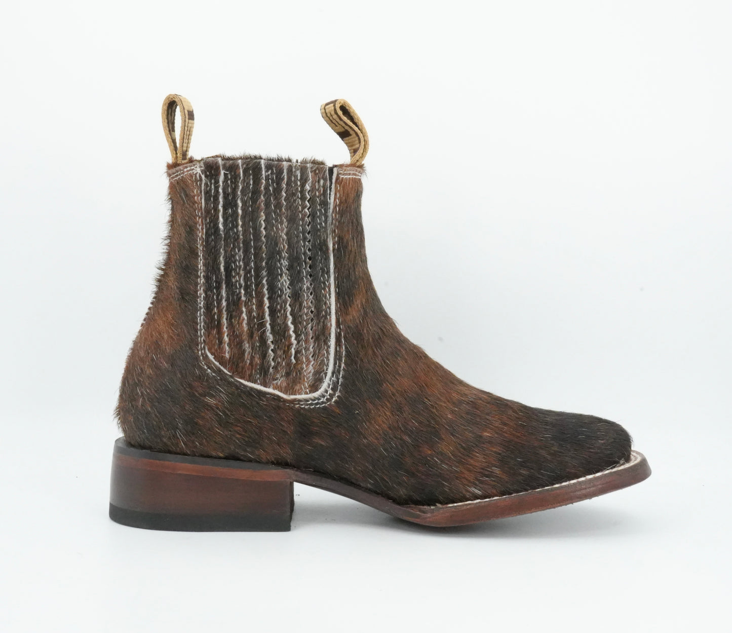 Hooch Men's Cow Hair Short Boot Size 3 *AS SEEN ON IMAGE*
