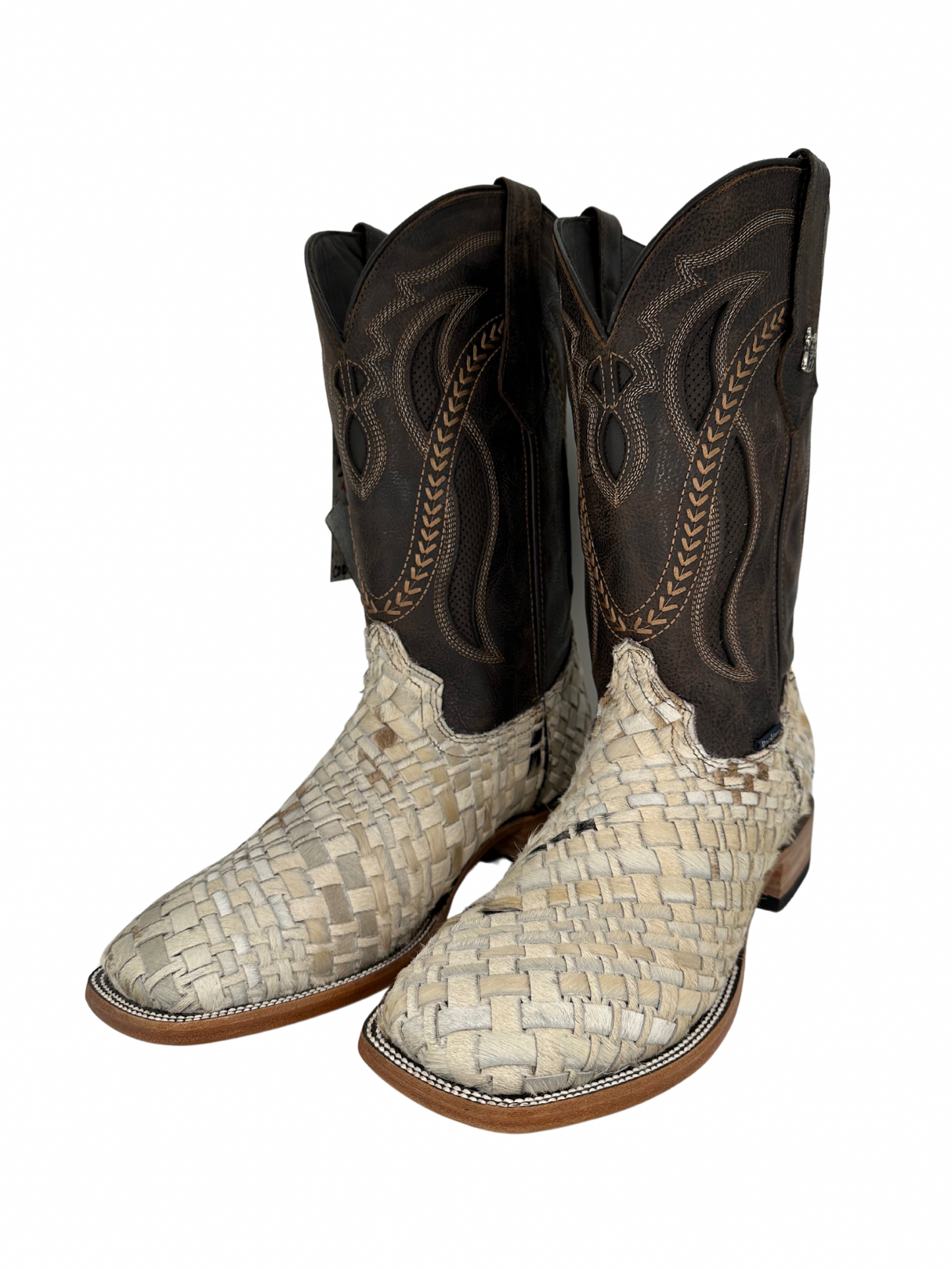 Rock'em Men's Petatillo Cow Hair Boots Size 10 *AS SEEN ON IMAGE*