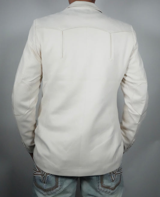 Montero Men's Beige Modern Fit Blazer